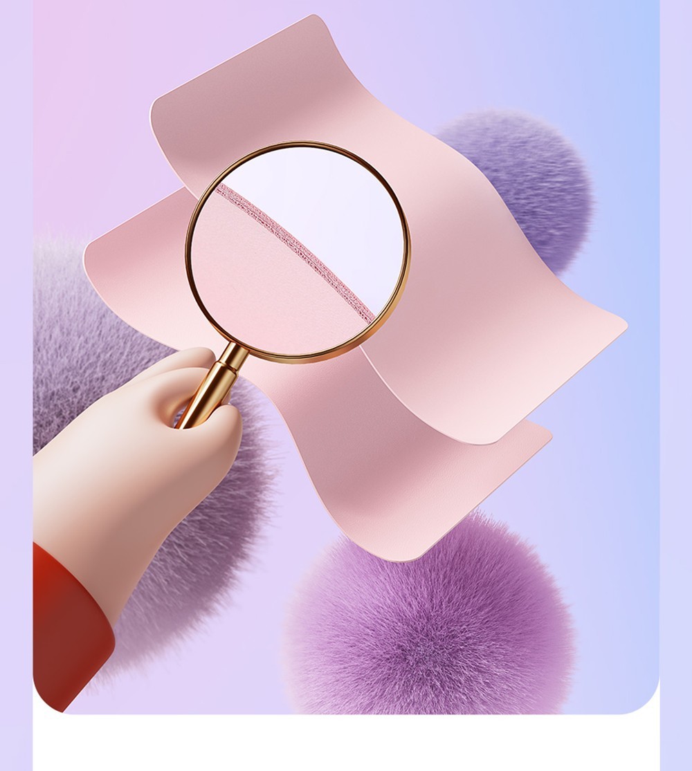 Baseus Mouse Pad PU Leather Waterproof Spill, Scratch Resistant - Purple