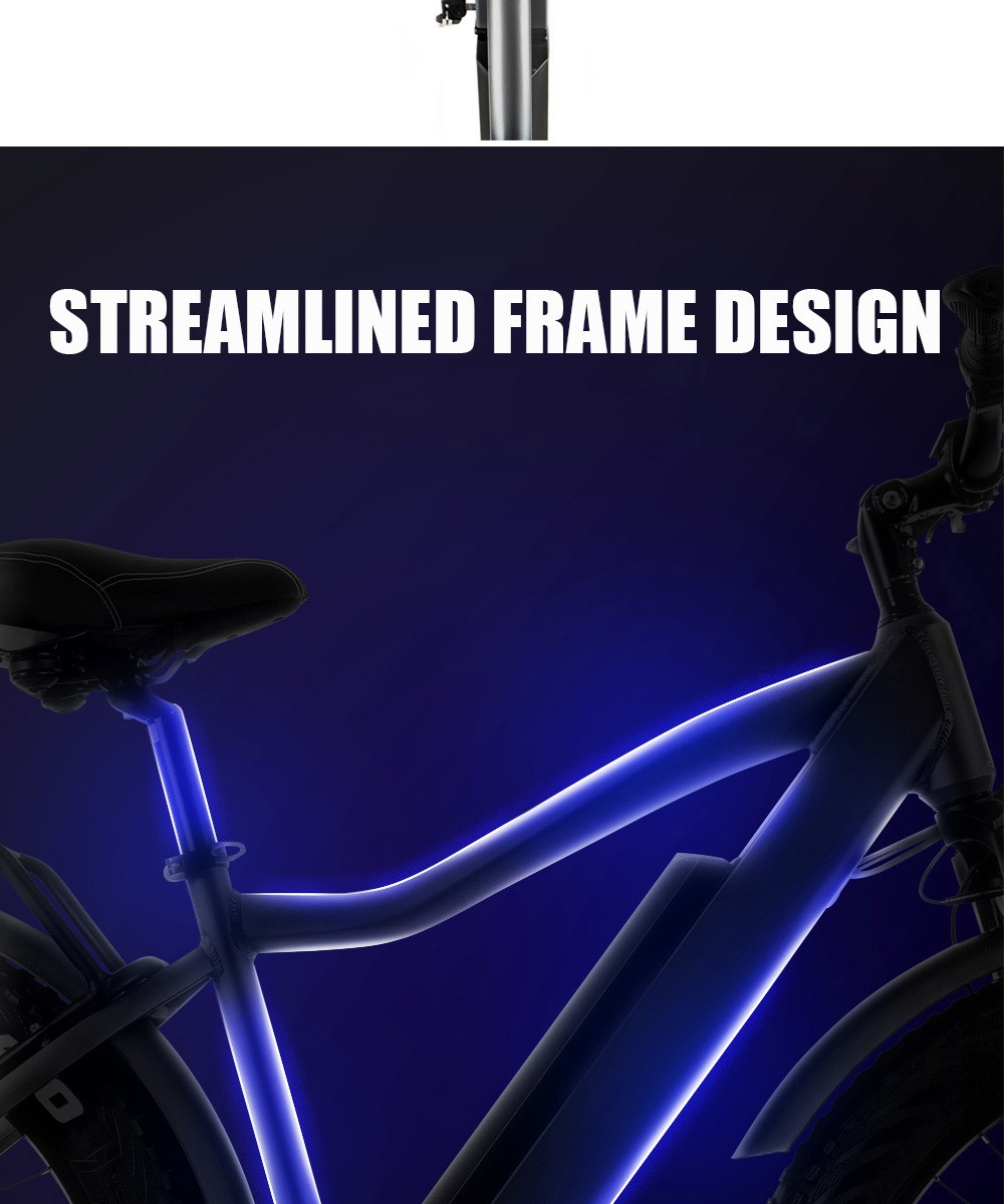 CMACEWHEEL TP26 Mini Electric Bike 29*2.25'' CST Tire 750W Motor 40-45km/h Max Speed 17Ah Battery 150kg Load