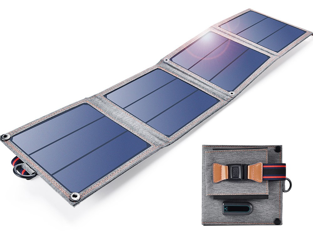 Choetech SC004 14W Portable Foldable Solar Panel, 25% Conversion Efficiency, EU