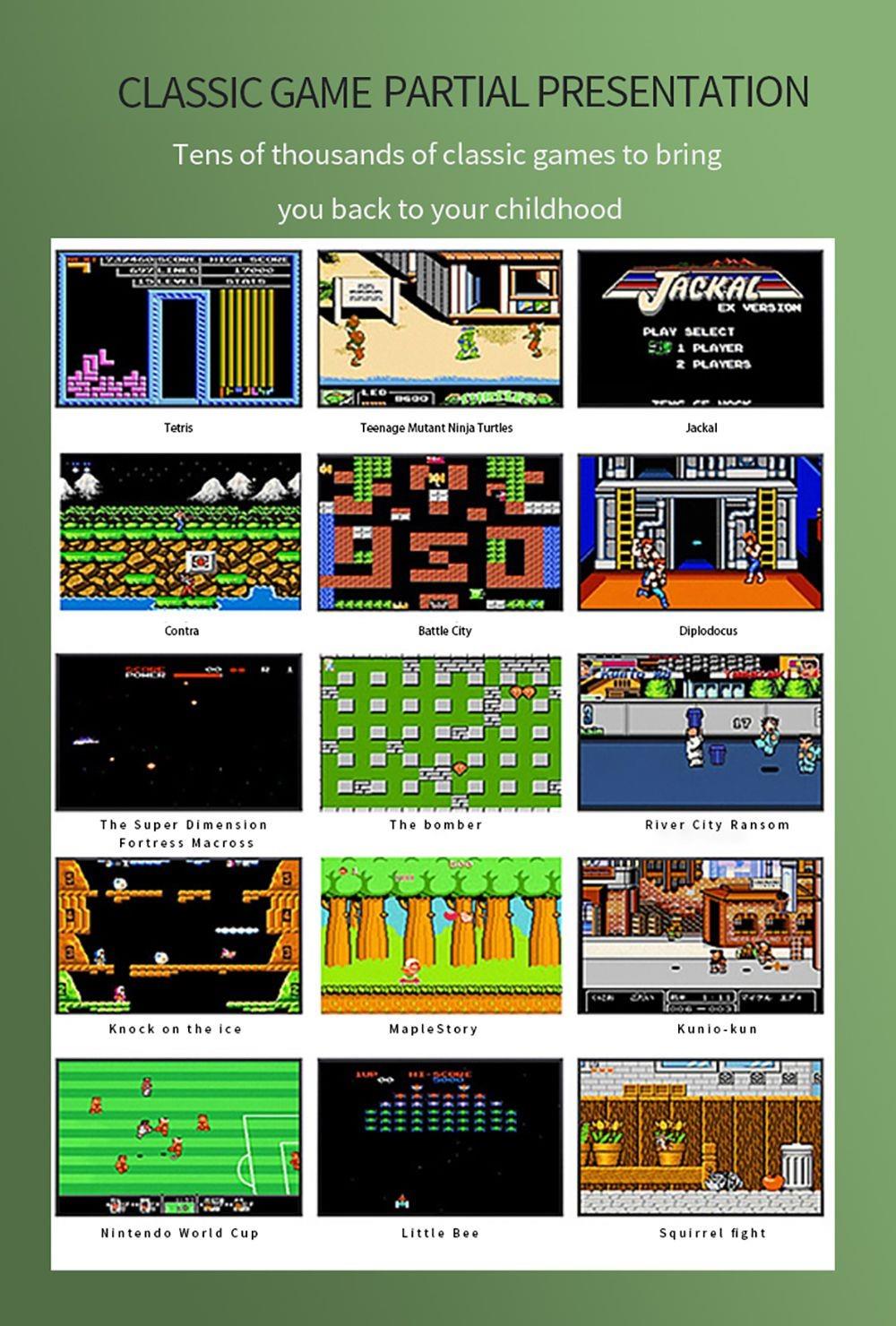 G11 Pro Game Box Amlogic S905X3 64-bit, 16GB eMMC, Android 9.0, 5G WiFi, 128GB TF Card - 20,000 Games - EU Plug