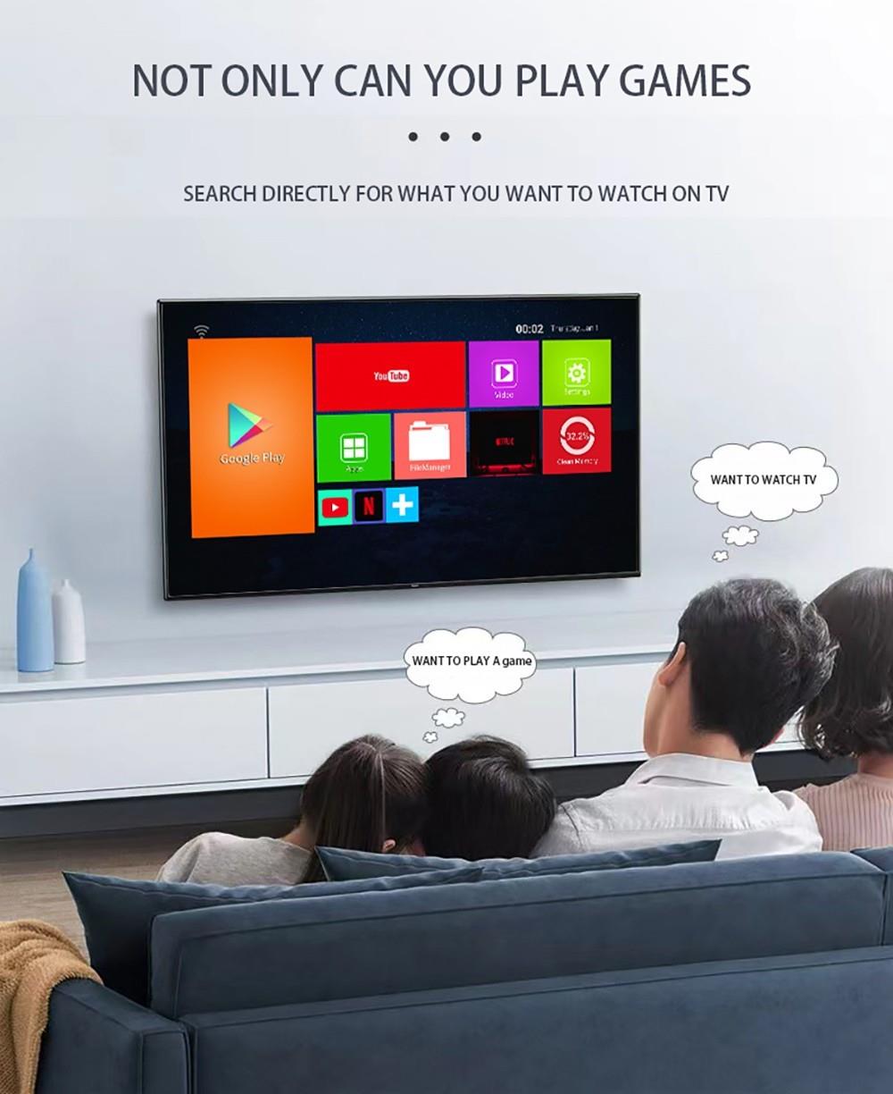 G11 Pro Game Box Amlogic S905X3 64-bit, 16GB eMMC, Android 9.0, 5G WiFi, 128GB TF Card - 20,000 Games - EU Plug