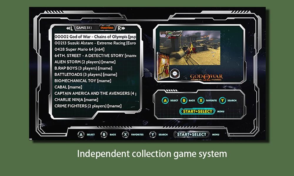 G11 Pro Game Box Amlogic S905X3 64-bit, 16GB eMMC, Android 9.0, 5G WiFi, 128GB TF Card - 20,000 Games - EU Plug