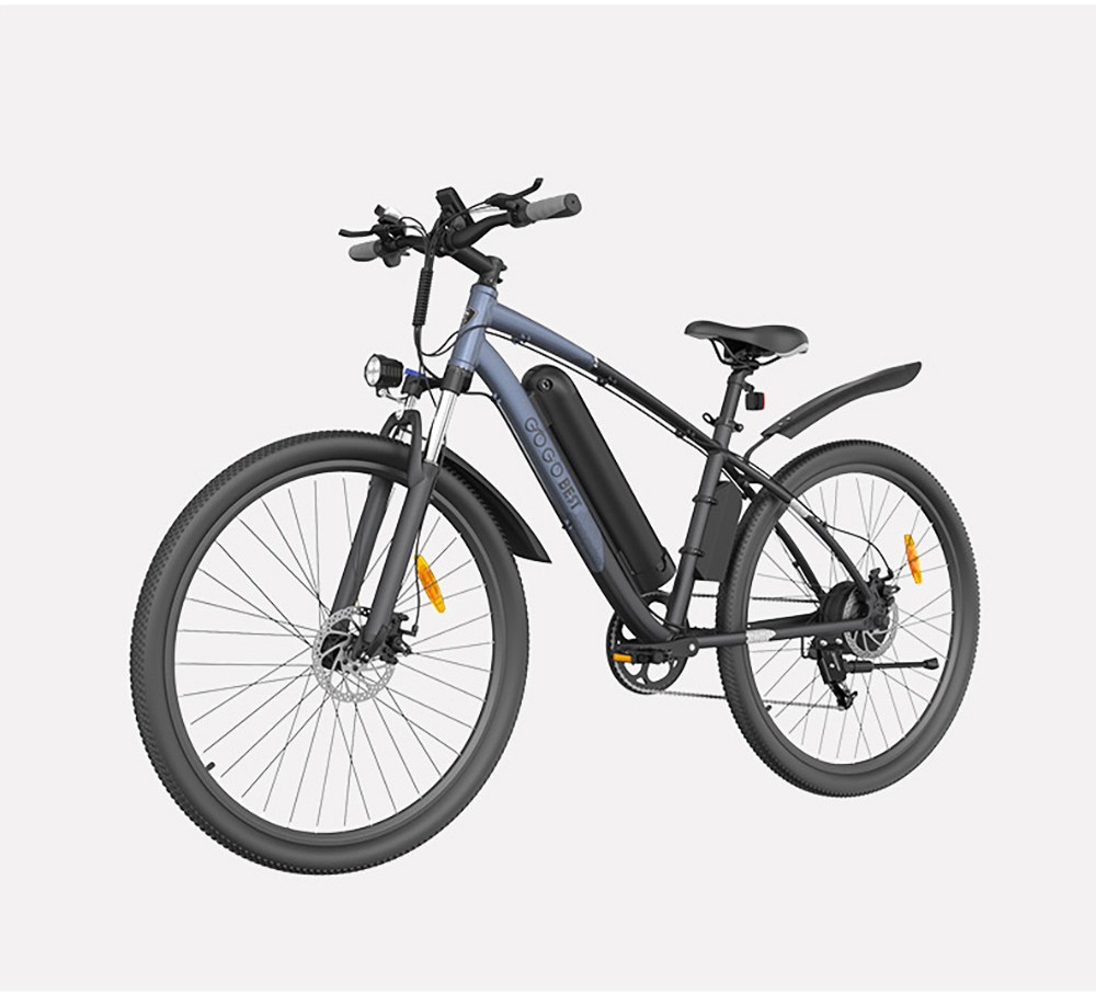 GOGOBEST GM30 Electric Bike 29*2.1 inch 48V 750W Motor 45km/h Max Speed 13Ah Battery 65km Range Shimano 7 Speed Gear - Black Grey