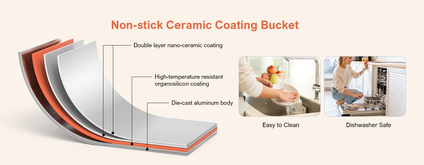 Involly Electric Kitchen Composter, 3.3L, Fast Composting, One-Touch Smart LED Screen, Auto Clean - UK Plug