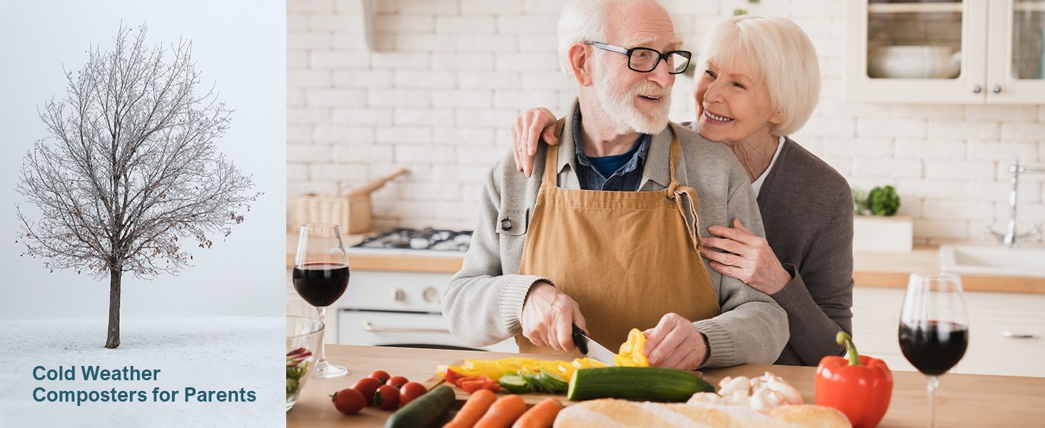 Involly Electric Kitchen Composter, 3.3L, Fast Composting, One-Touch Smart LED Screen, Auto Clean - UK Plug