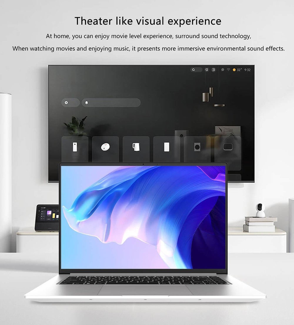 KUU A6 Laptop 16'' 2560*1600 Screen Intel Core i7-1280P CPU 16GB LPDDR4 512GB SSD Windows 11 Pro, 5G WiFi