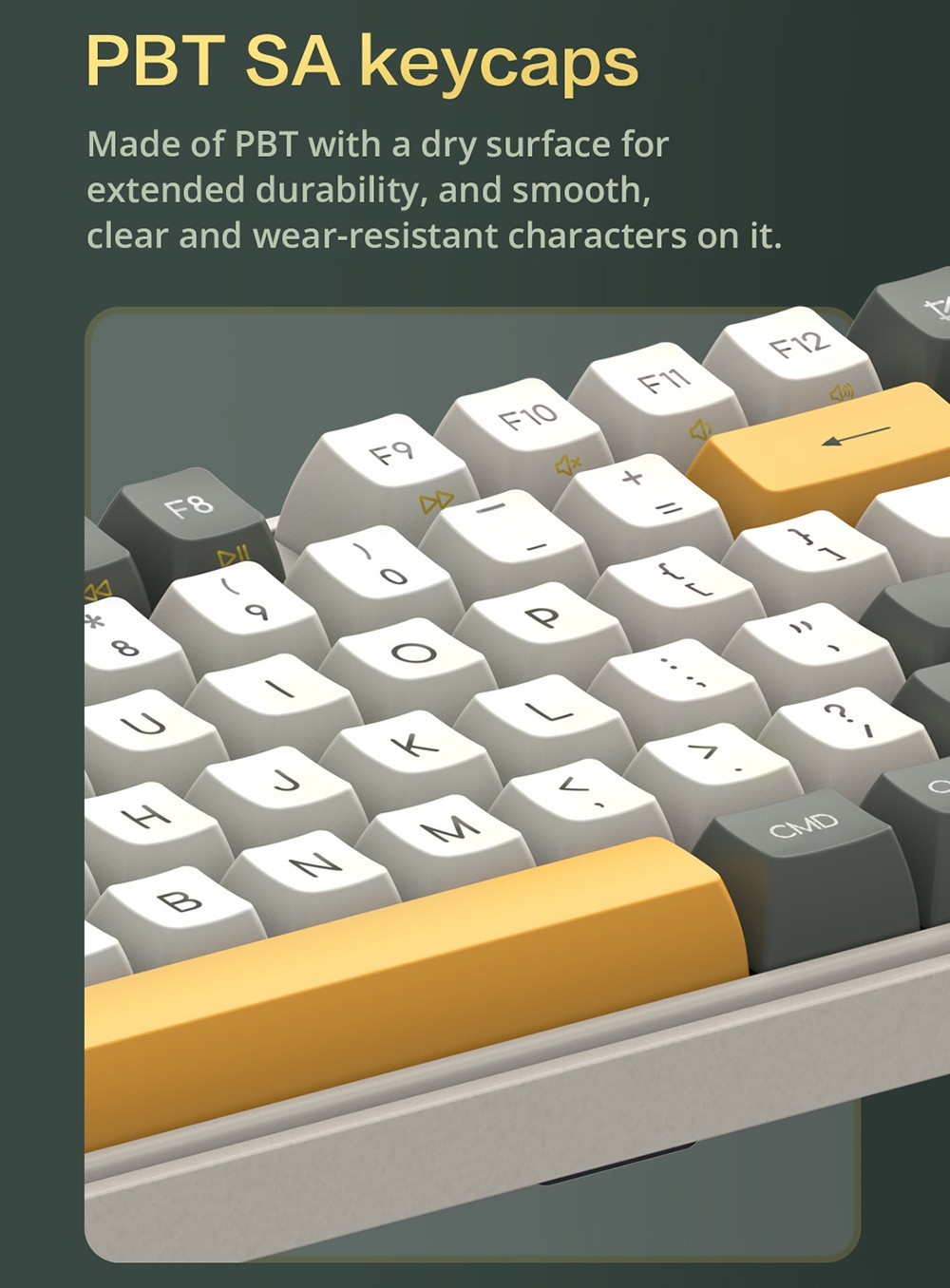 MIIIW ART Series Z870 Three modes Wireless Mechanical Keyboard