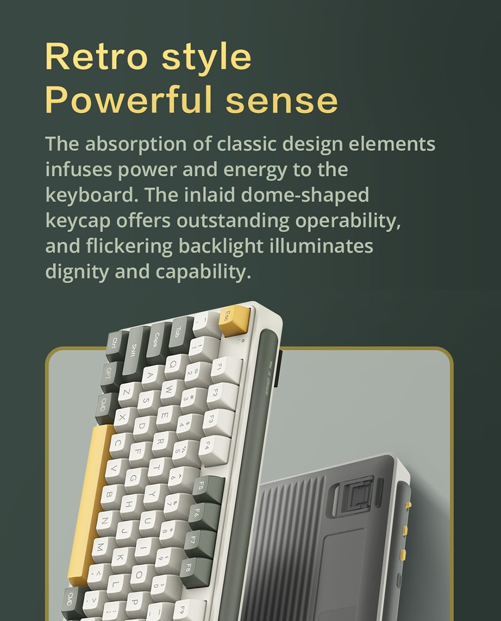 MIIIW ART Series Z870 Three modes Wireless Mechanical Keyboard