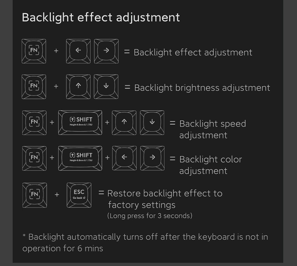 MIIIW BlackIO 83 Kailh Jellyfish Switch Triple Modes Mechanical Keyboard 83 Keys - Dark Purple