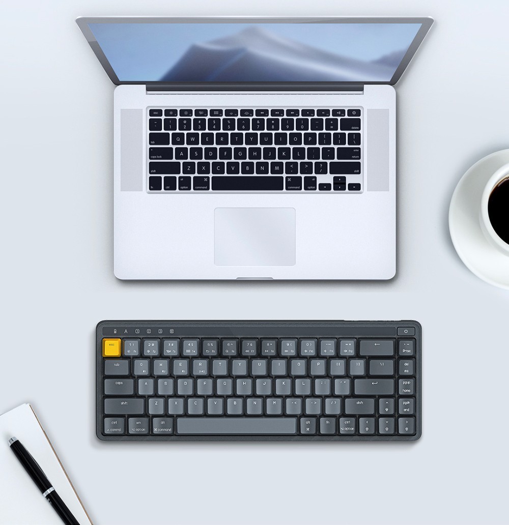 MIIIW POP Series Z680cc Mechanical Keyboard 68 Keys Three-mode - Gateron Blue Switch