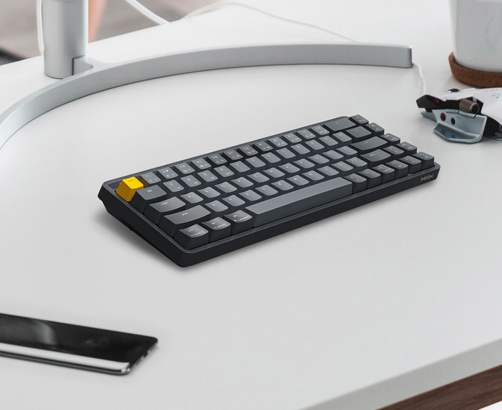 MIIIW POP Series Z680cc Mechanical Keyboard 68 Keys Three-mode - Gateron Blue Switch