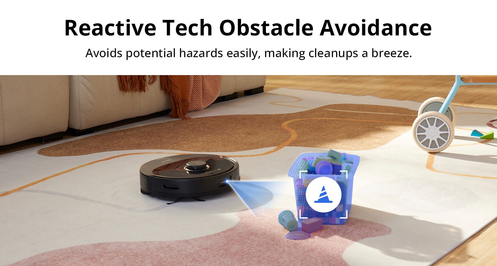 Roborock Q8 Max+ Robot Vacuum Cleaner with Auto Empty Dock, 5500Pa Suction, DuoRoller Brush, LDS Navigation