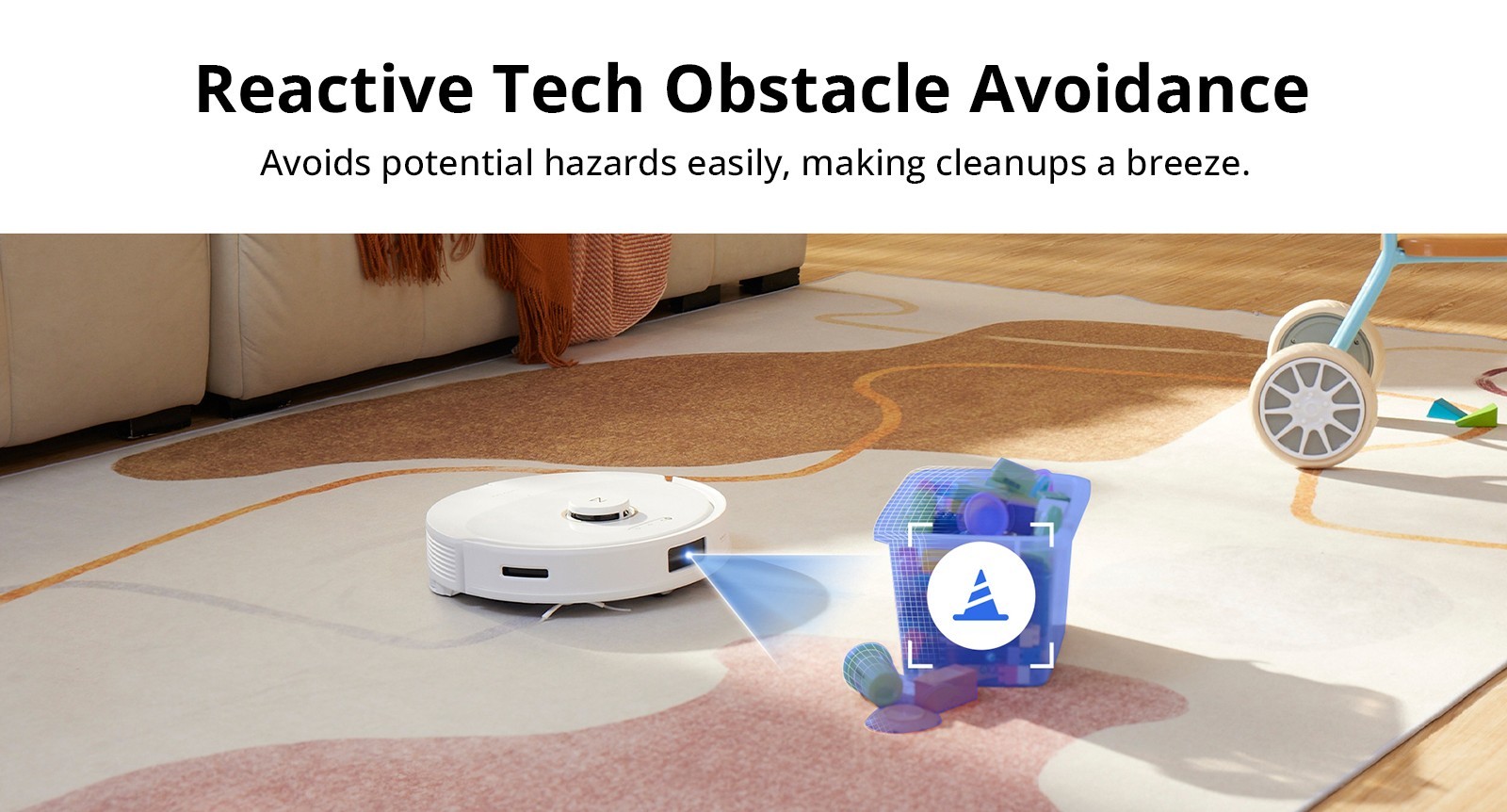 Roborock Q8 Max+ Robot Vacuum Cleaner with Auto Empty Dock, 5500Pa Suction, DuoRoller Brush, LDS Navigation