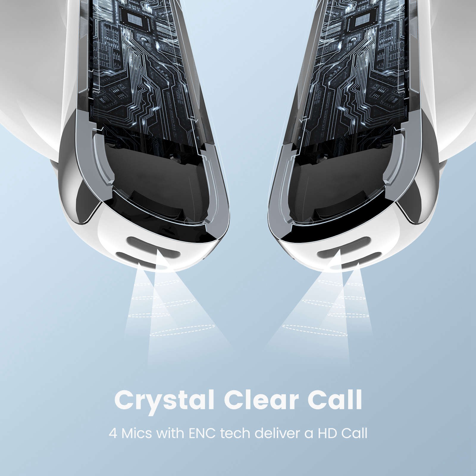 SOUNARC Q2 TWS Earbuds Bluetooth 5.3, 30h Playtime