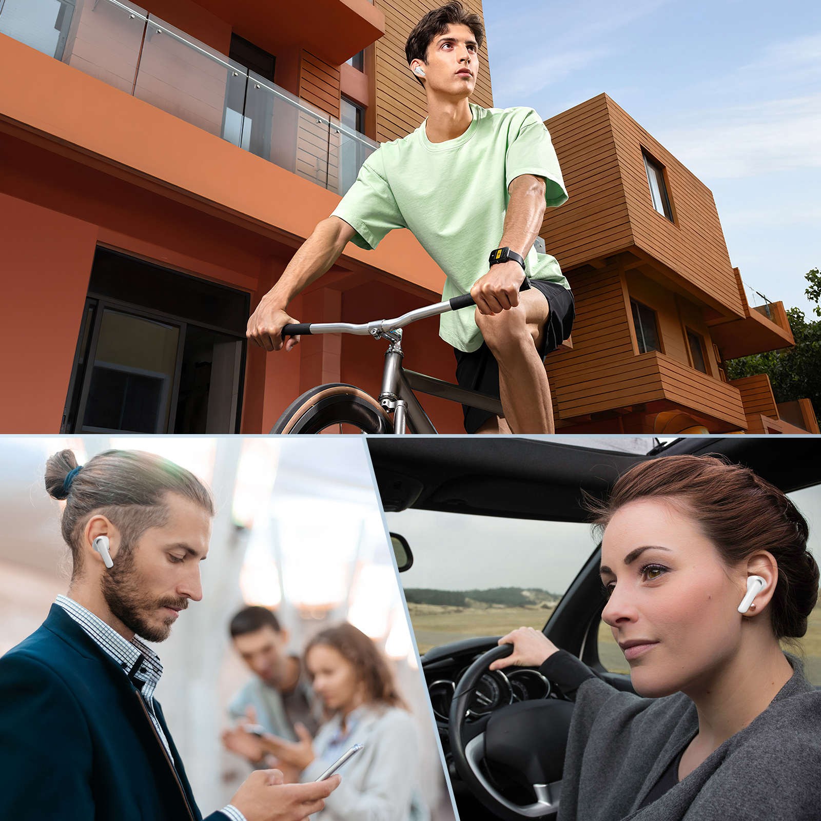 SOUNARC Q2 TWS Earbuds Bluetooth 5.3, 30h Playtime