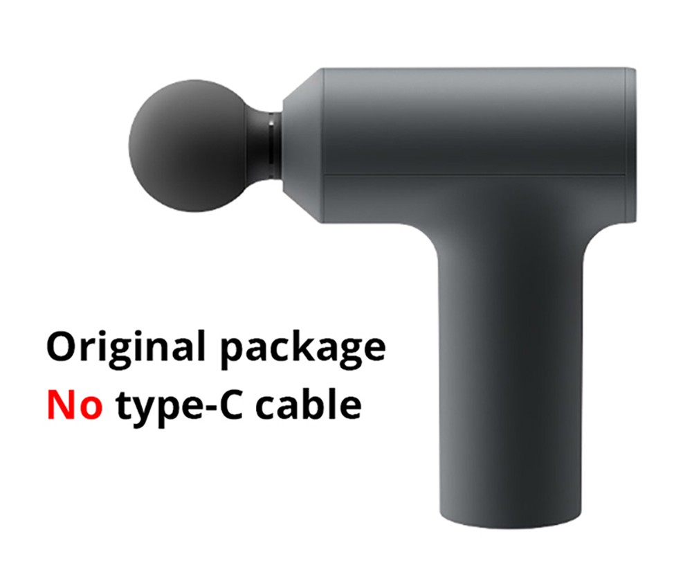 Xiaomi Mijia Mini Electric Massage Gun 2C, Muscle Relax Massager, Exercising Slimming Body Portable Fascial Gun - Light Grey