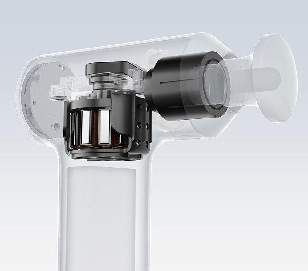 Xiaomi Mijia Mini Electric Massage Gun 2C, Muscle Relax Massager, Exercising Slimming Body Portable Fascial Gun - Light Grey