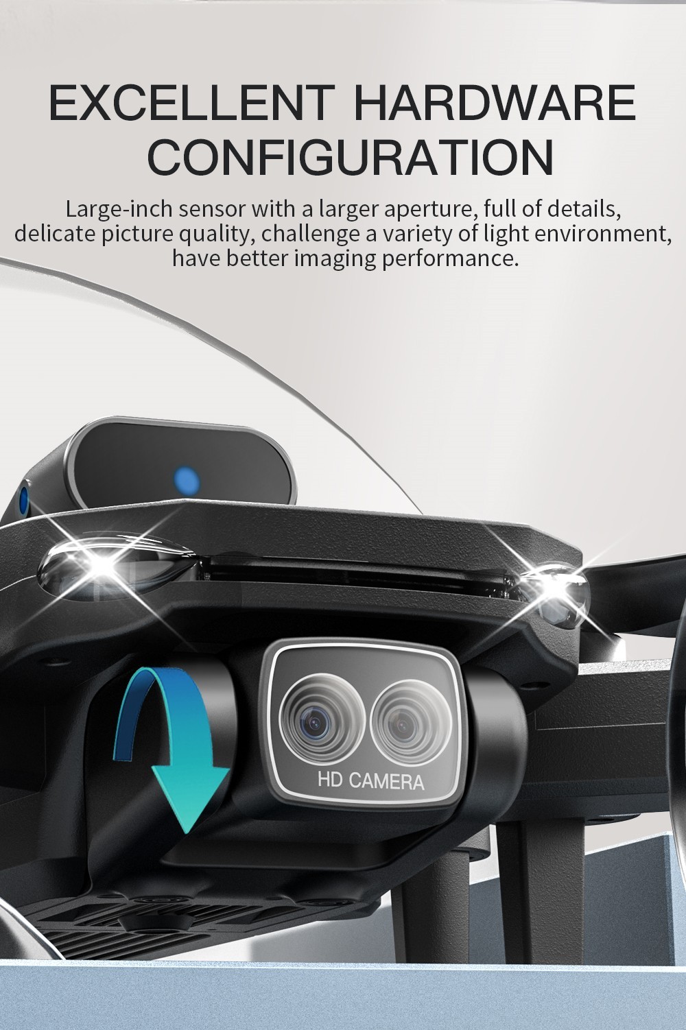 ZLL SG105 Max Brushless Motor Drone RC Drone GPS Foldable Quadcopter HD Camera,1 Battery