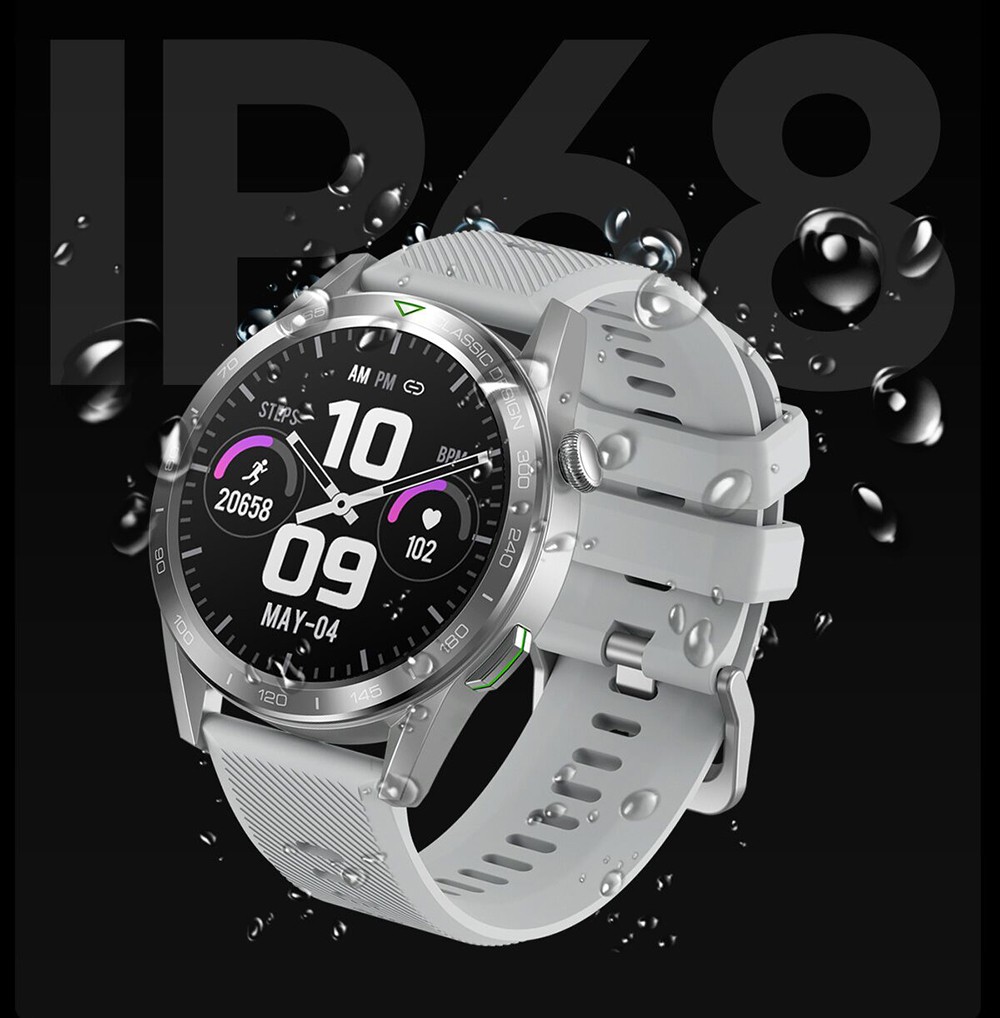 Zeblaze Btalk 3 Voice Calling Smartwatch Bluetooth 5.2 Health Monitor 1.39 inch HD Color Display, Black