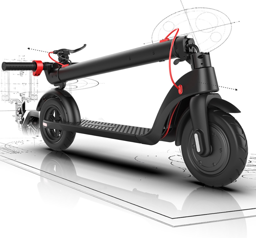 AOVO X7 Electric Scooter 8.5inch Tire 350W Motor 36V 6.4Ah Detachable Battery 32km/h Max Speed 25km Range