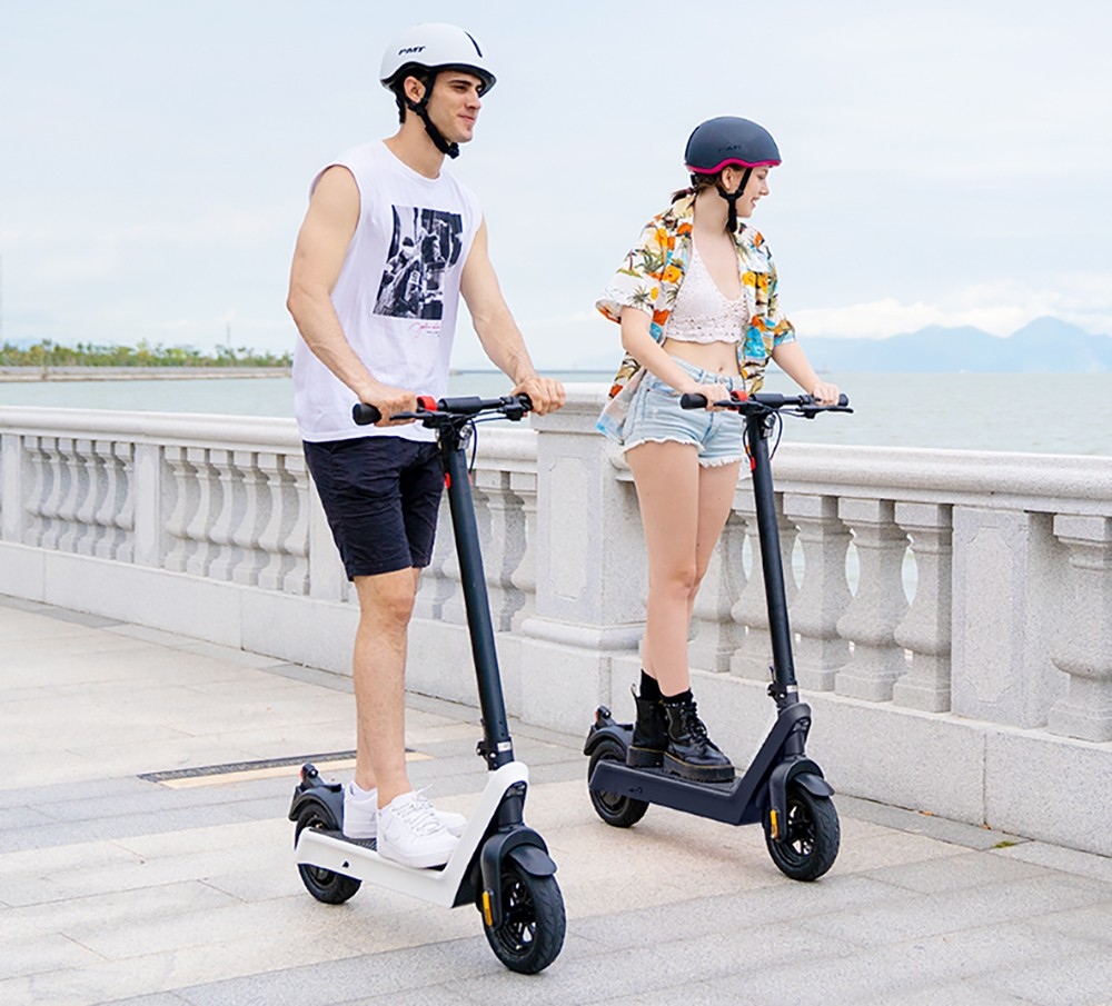 AOVO X9 Max Electric Scooter 10 inches Tire 48V 500W Motor 40km/h Max Speed 100km Range Detachable Battery - Black
