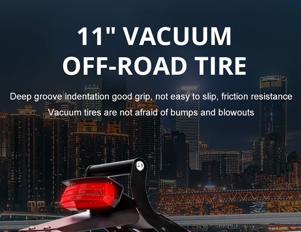 ARWIBON Q30 Electric Scooter 11 inch Off-road Tire 48V 2500W Motor 50-60km/h Max Speed 16Ah Battery 40-60km Range