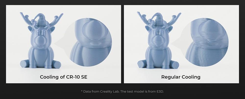 Creality CR-10 SE 3D Printer, Auto Leveling, 600mm/s Max Printing Speed, 4.3-inch Touch Screen, 220*220*265mm