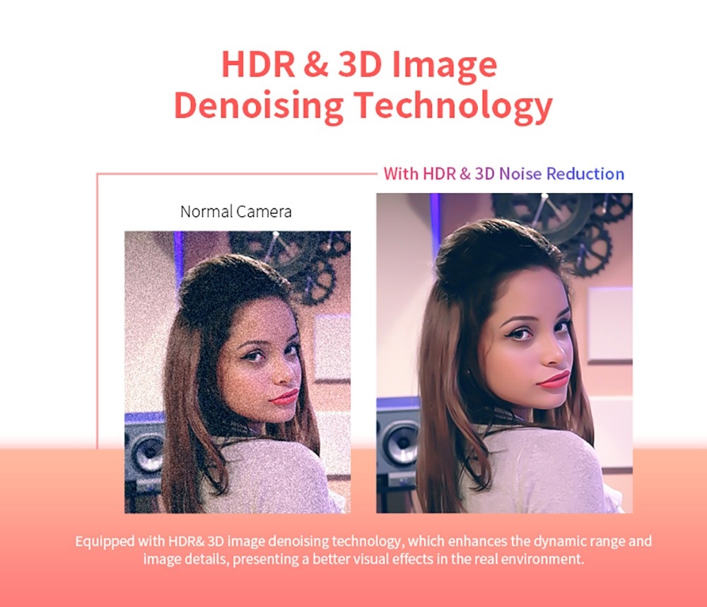 GUCEE HD88-2KAF Webcam, 28 LED Auto Focus HD 1080P 10x Digital Zoom for PC Streaming Conference - Black, EU Plug