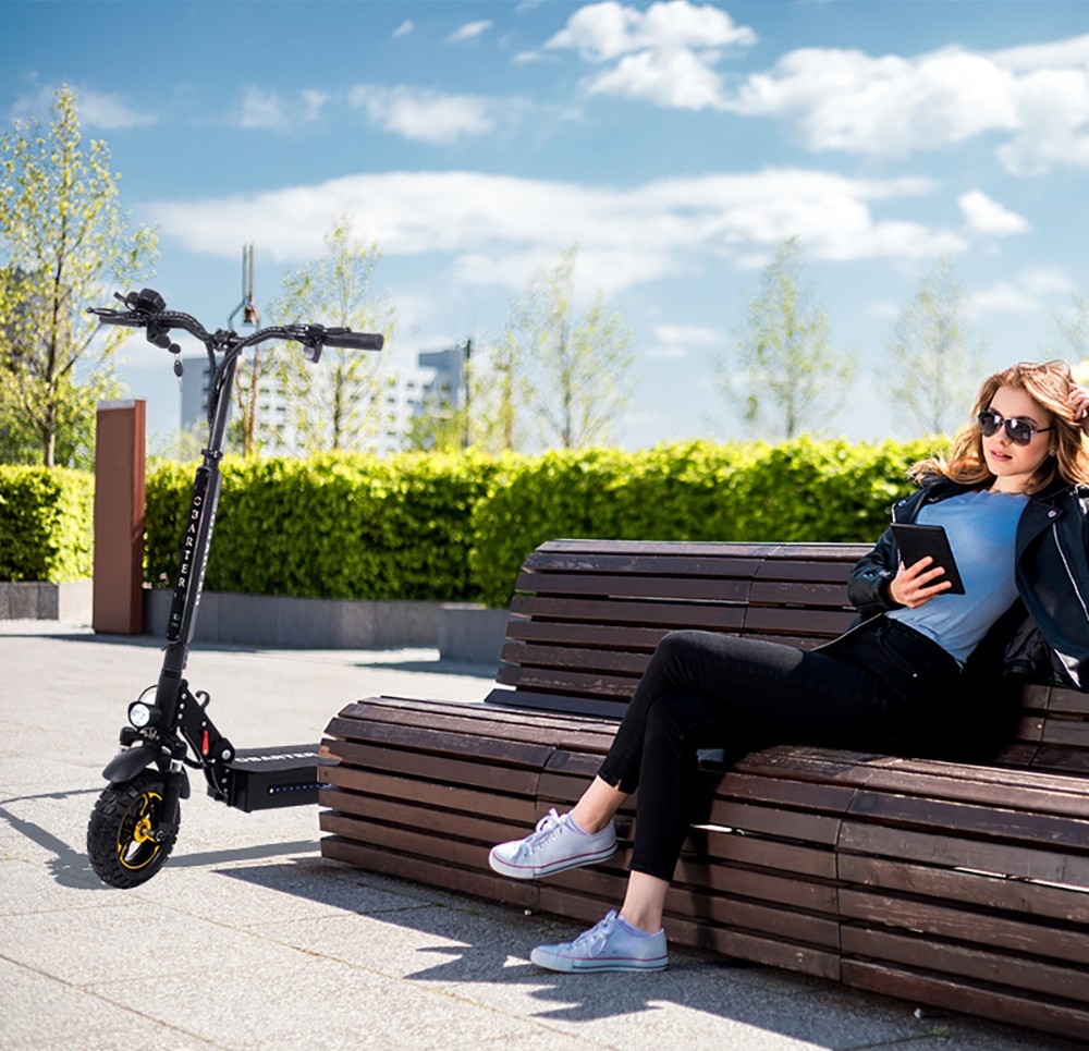 OBARTER X1 Pro Folding Electric Scooter 10-inch Tire 1000W Motor 48V 21Ah Battery 45 km/h Max Speed 65-75km Max Range Disc Brake 120kg Max Load