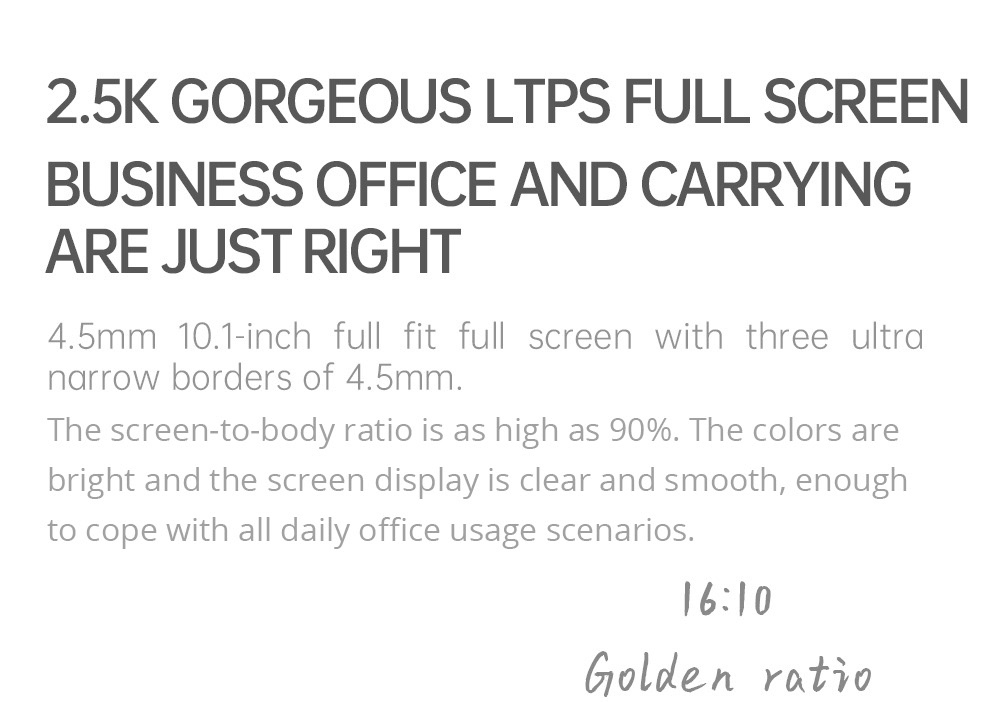 One Netbook 5 Laptop Intel I7 1250U Processor 32GB LPDDR5 2TB ROM 10.1'' 2.5K LTPS WiFi 6 BT5.2 - EU Plug