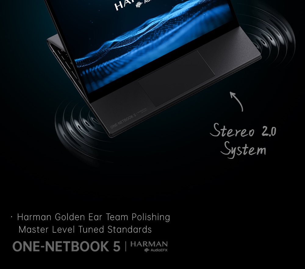 One Netbook 5 Laptop Intel I7 1250U Processor 32GB LPDDR5 2TB ROM 10.1'' 2.5K LTPS WiFi 6 BT5.2 - US Plug