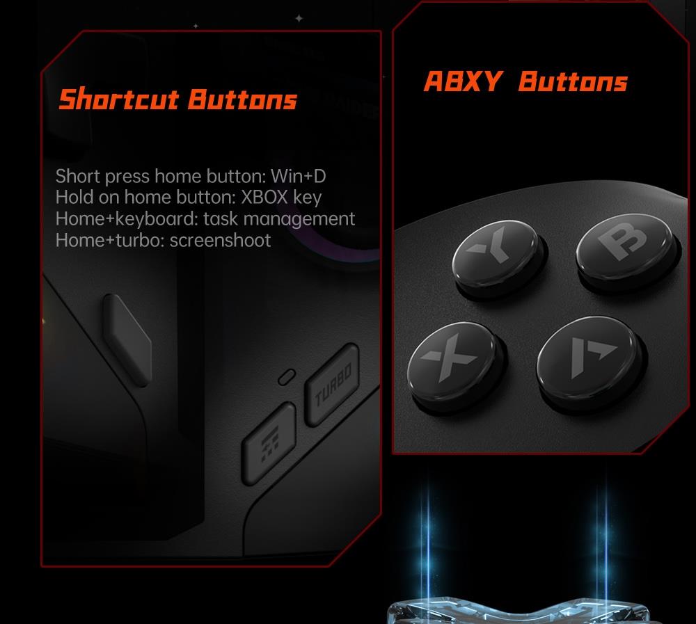 One Netbook ONEXFLY Handheld Game Console AMD Ryzen 7 7840U 32GB DDR5X RAM 1TB SSD 7-inch Windows 11 WiFi 6E Bluetooth 5.2 - Black, US