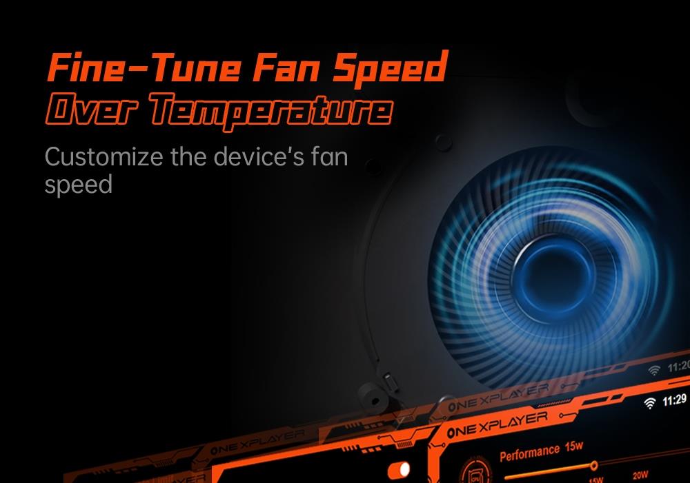 One Netbook ONEXFLY Handheld Game Console AMD Ryzen 7 7840U 32GB DDR5X RAM 1TB SSD 7-inch Windows 11 WiFi 6E Bluetooth 5.2 - Black, US