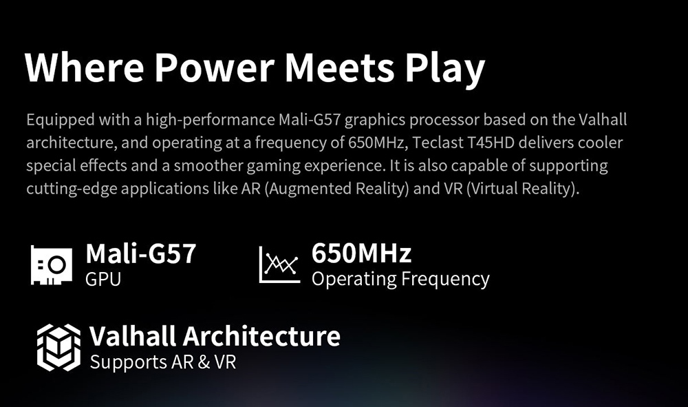 Teclast T45HD Android 13 Tablet 10.5 inch UNISOC T606 Octa-Core Processor 8GB+8GB Expansion RAM 128 SSD 2.4/5G Dual-band WiFi Bluetooth 5.0 - EU