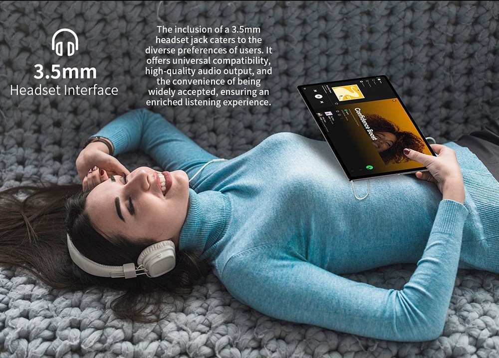 Teclast T45HD Android 13 Tablet 10.5 inch UNISOC T606 Octa-Core Processor 8GB+8GB Expansion RAM 128 SSD 2.4/5G Dual-band WiFi Bluetooth 5.0 - EU