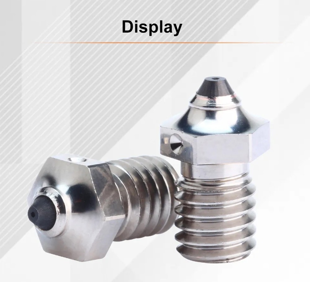 Trianglelab 0.4mm ZSD Diamond Copper Plated Nozzle for V6 Hotend
