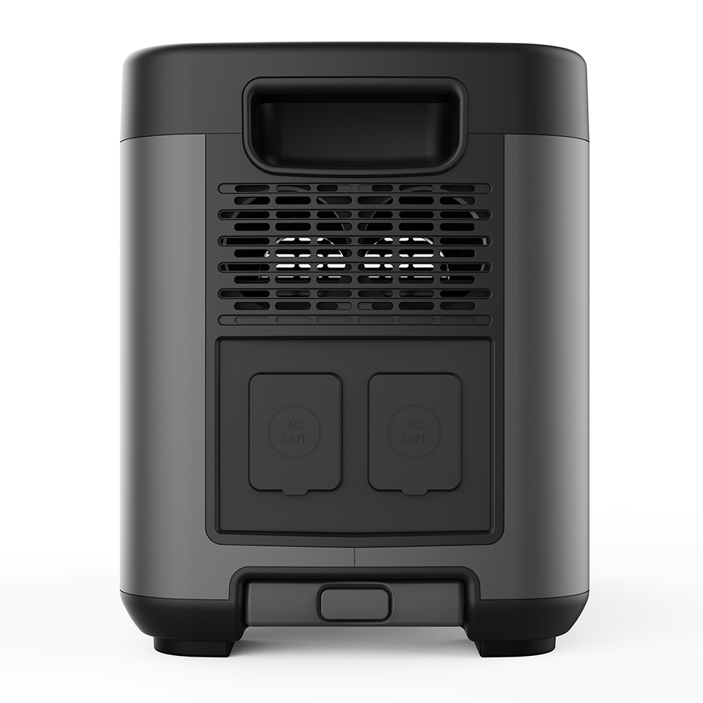 LANPWR 2500W Portable Power Station, 2160Wh LifePo4 Solar Generator, 15W Wireless Charging, 14 Outlets, 65 Mins AC Fast Charging, for Balcony Solar System, Camping, RV Trip, Outdoor Party, Home Use