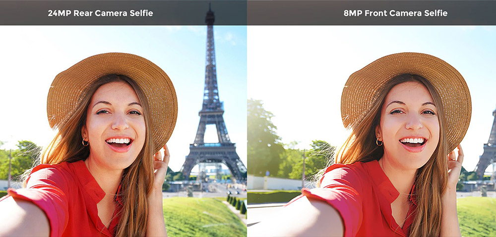 FOSSiBOT F101 PRO Robustes Smartphone, entsperrt 2023, 8 GB + 128 GB, AI-Dreifachkamera, funktionales Display auf der Rückseite, 10600 mAh großer Akku, Entsperrung per Fingerabdruck/Gesicht, NFC, HAC, Android 13.0 – Schwarz