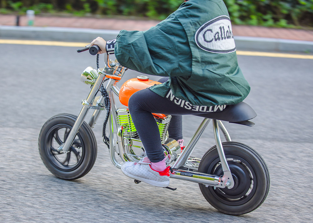 HYPER GOGO Pioneer 12 Plus mit App, Elektromotorrad für Kinder, 24 V, 5,2 Ah, 160 W mit 12'x3'-Reifen, 12 km Top-Reichweite – Grün