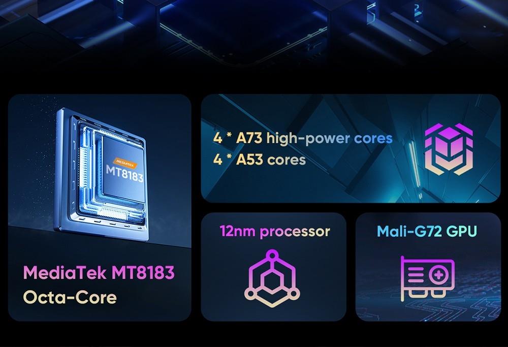 N-one NPad Plus Android 13 Tablet PC, MTK8183 Octa Core 2.0GHz, 8GB+128GB, 10.36'' Full Display 2000x1200 2K Incell FHD IPS Screen 300Nits Brightness, 500g Light, Dual WiFi Camera BT5.0, Type-C Micro SD, GPS BDS GLONASS Galileo A-GPS with Case & Film