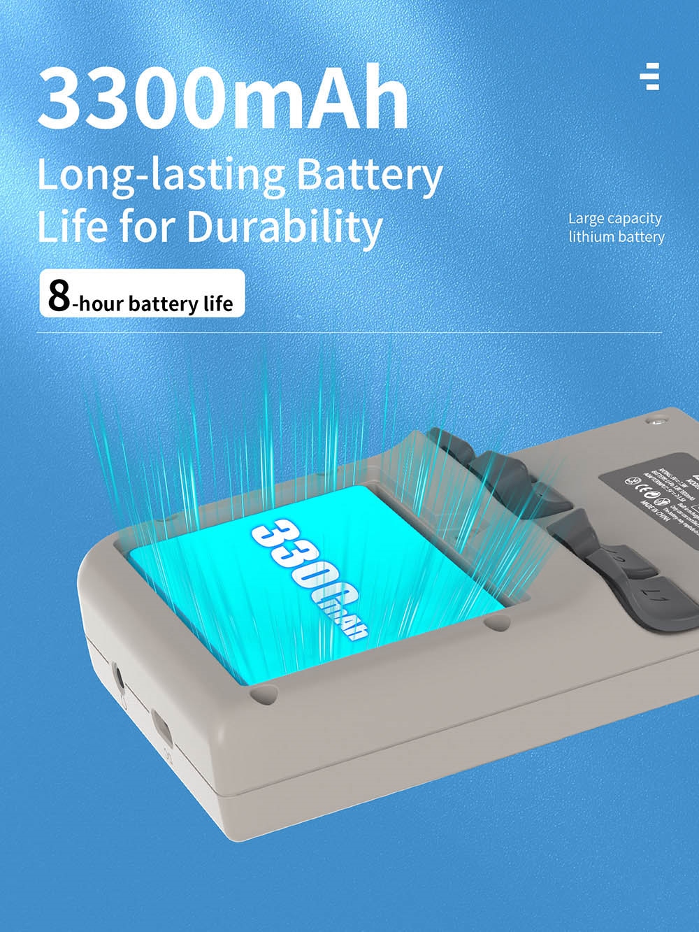 ANBERNIC RG35XX Plus Game Console, 64GB+128GB TF Card with 10000+ Games, 3300mAh Battery, 8Hours of Playtime, 5G WiFi Bluetooth, Moonlight Streaming, Vibration Motor - Grey