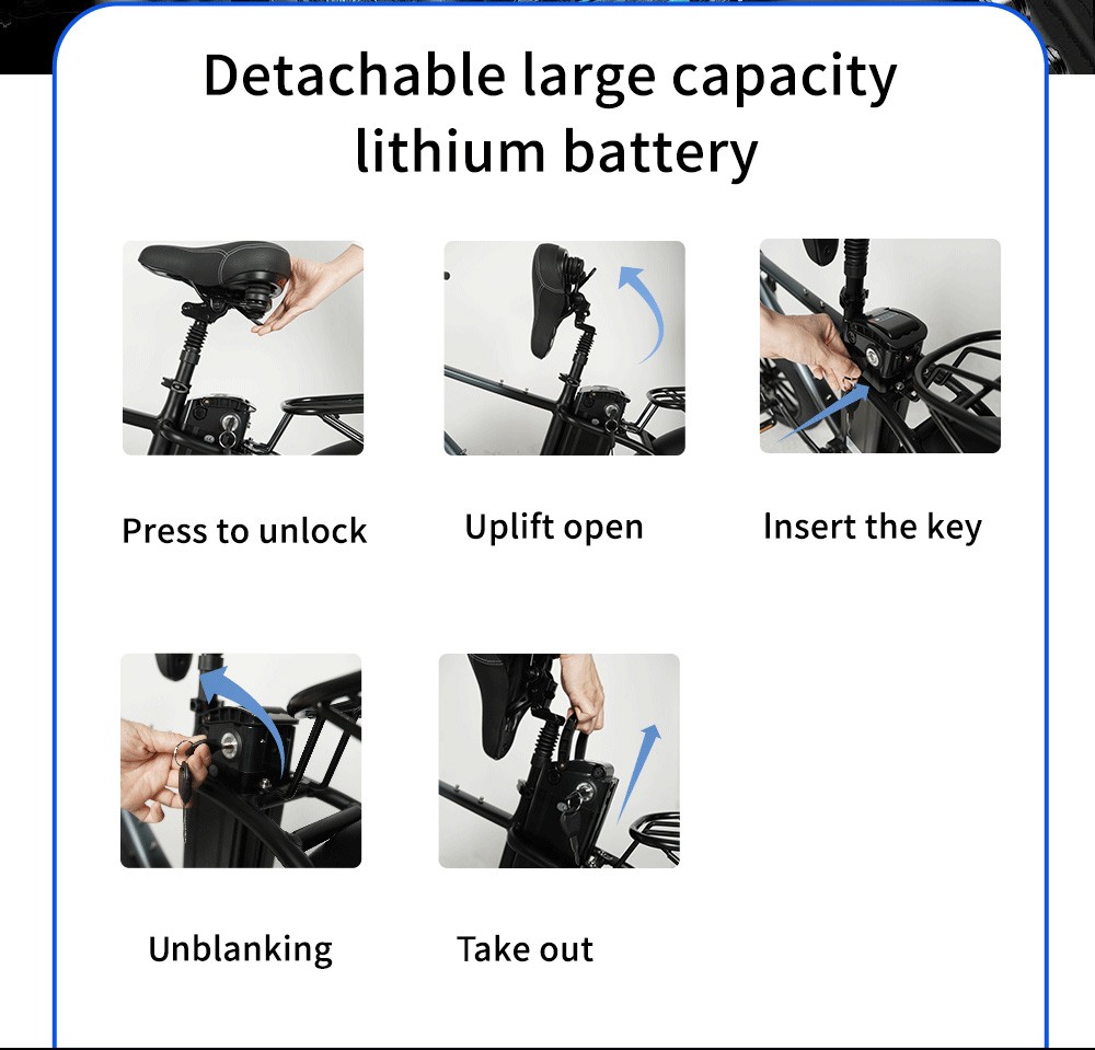 CMACEWHEEL T20 Electric Bike 20*4.0 inch CST Tire 750W Motor 40-45km/h Max Speed 17Ah Battery - Grey Black Gradient