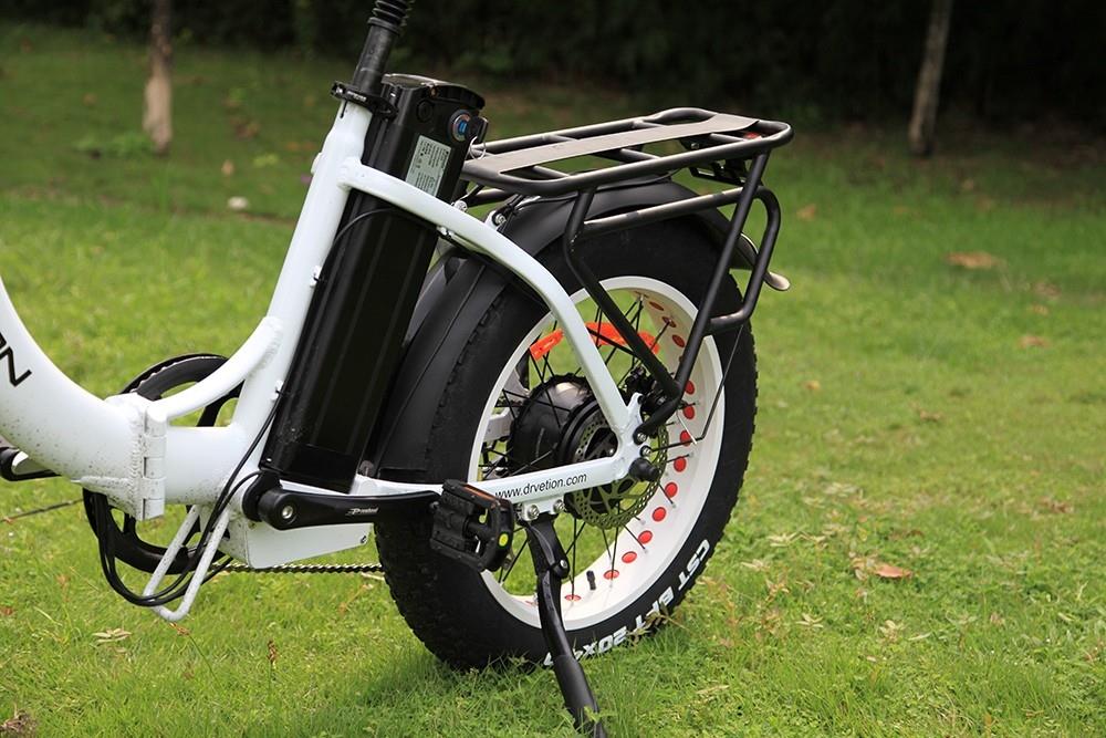 DRVETION CT20 Folding Electric Bike, 20*4.0inch Fat Tire 750W Motor 48V 15Ah Battery 45km/h Max Speed Disc Brake SHIMANO 7 Gears