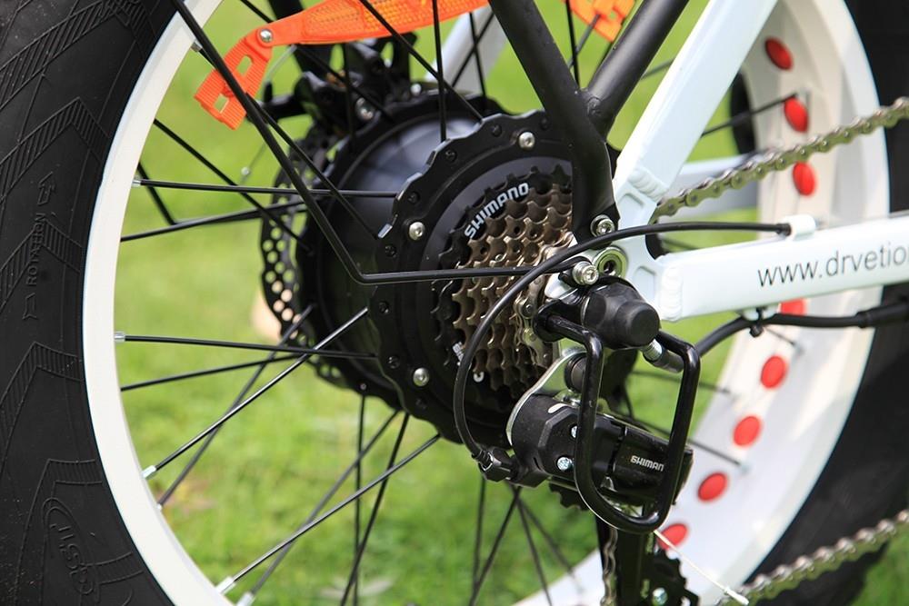 DRVETION CT20 Folding Electric Bike, 20*4.0inch Fat Tire 750W Motor 48V 15Ah Battery 45km/h Max Speed Disc Brake SHIMANO 7 Gears