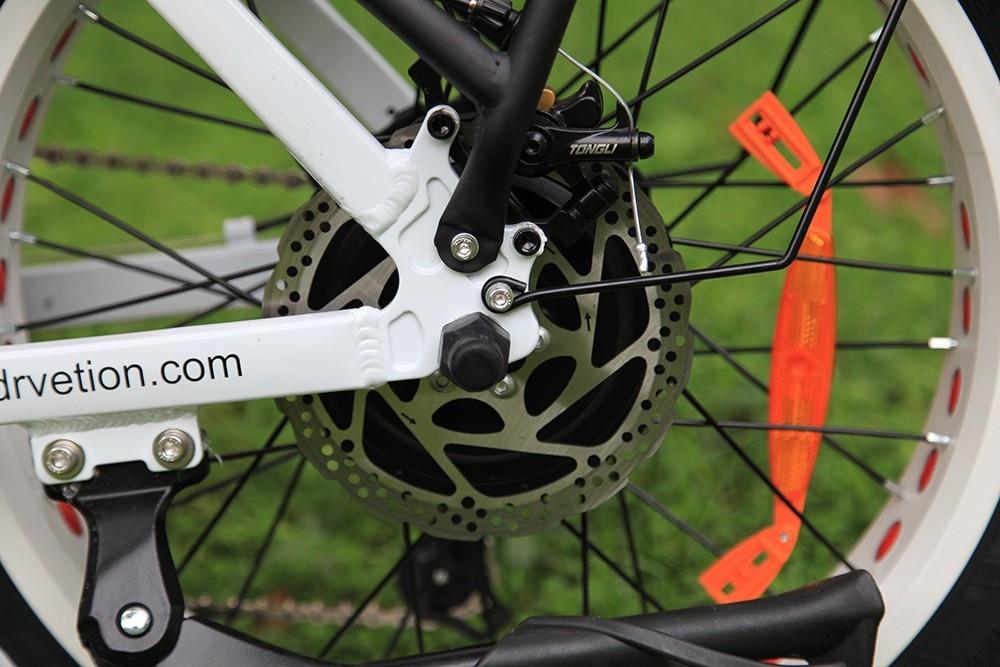 DRVETION CT20 Folding Electric Bike, 20*4.0inch Fat Tire 750W Motor 48V 15Ah Battery 45km/h Max Speed Disc Brake SHIMANO 7 Gears