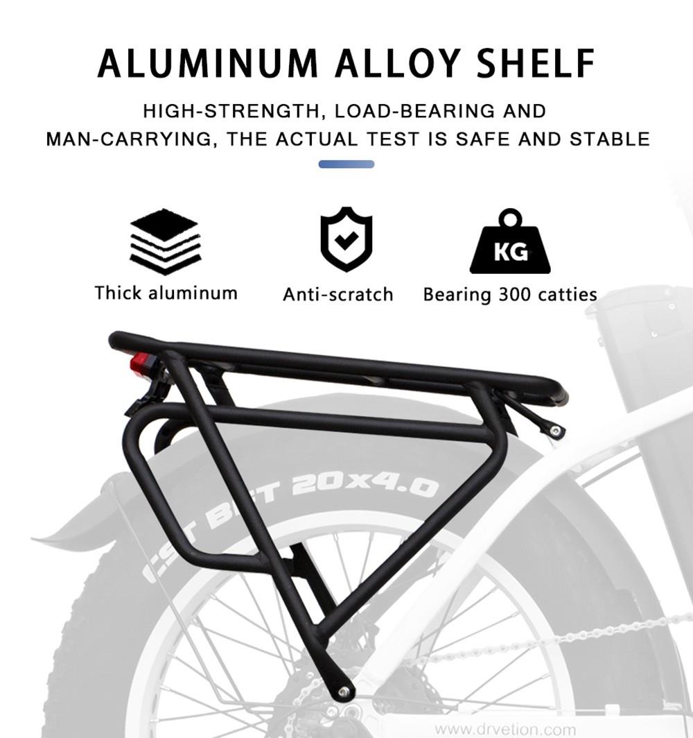 DRVETION CT20 Folding Electric Bike, 20*4.0inch Fat Tire 750W Motor 48V 15Ah Battery 45km/h Max Speed Disc Brake SHIMANO 7 Gears