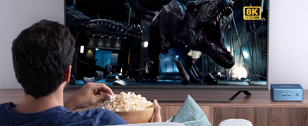 GEEKOM IT 13 Mini PC, Intel i7-13700H 14 Cores 20 Threads Up to 5.0 GHz, 32GB DDR4 RAM 1TB SSD, WiFi 6E Bluetooth 5.2, 2*HDMI (4K) + 2*USB4 (8K) Quad Screens Display, 3*USB3.2 1*USB2.0 1*SD Card Reader 1*Audio Jack 1*2.5GbE LAN Port - EU Plug