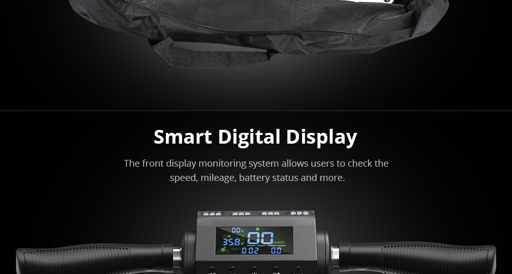 Refurbished KUGOO S1 PRO Folding Electric Scooter 350W Motor LCD Display Screen 3 Speed Modes 30km Endurance Mileage -Black