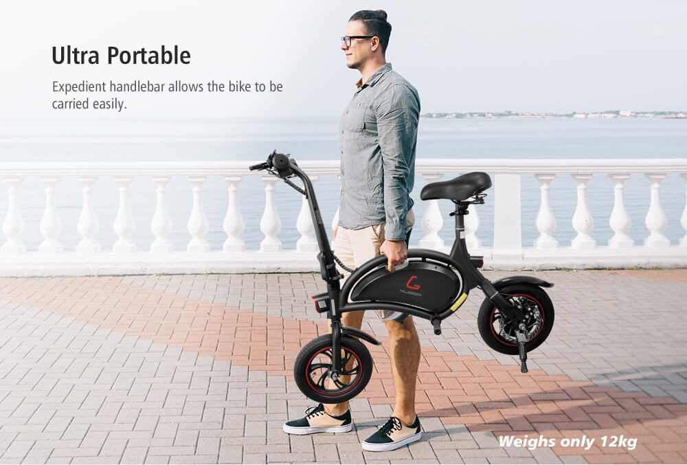 KUGOO B1 Electric Scooter 12Inches Pneumatic Tyre Scooter Brushless Motor Scooter