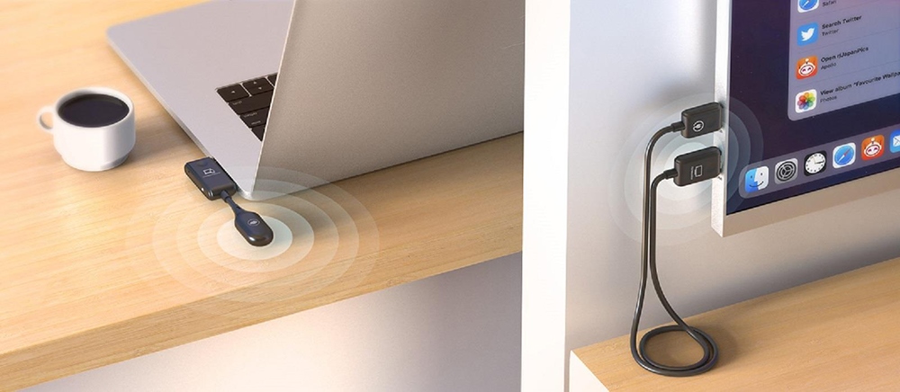 MINIX USB Type-c to HDMI Wireless Display Adapter Display Dongle 165ft 50M Transmits